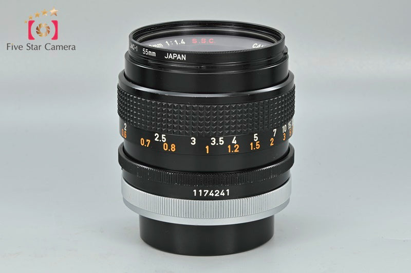 Canon FD 50mm f/1.4 S.S.C