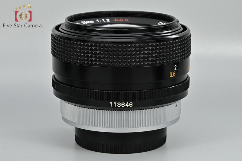 Canon FD 55mm f/1.2 S.S.C.