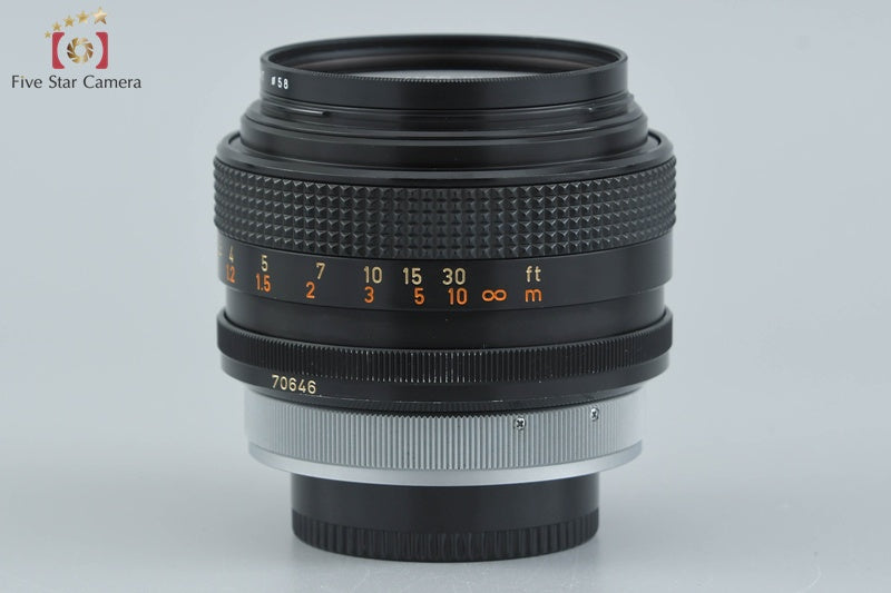 Canon FD 55mm f/1.2 S.S.C.
