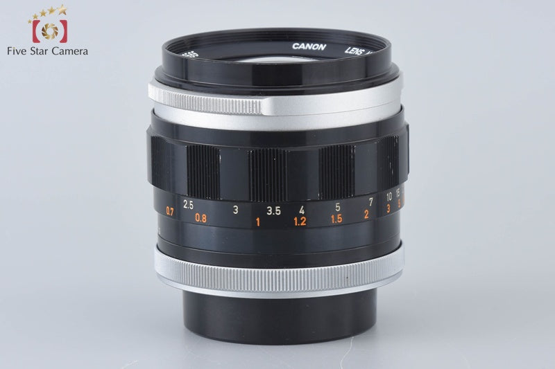 Canon FL 55mm f/1.2 2025.09 Overhauled!! [Very Good]