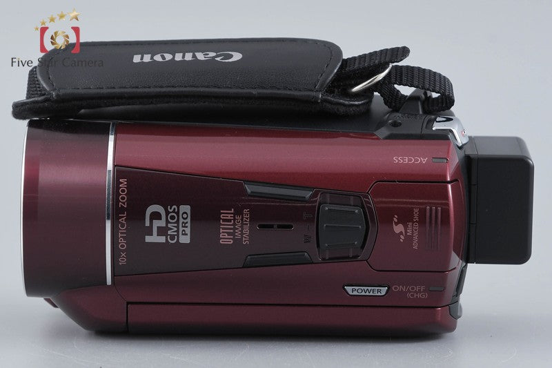 Canon iVIS HF M51 Red Full HD Digital Camcorder w/ Box