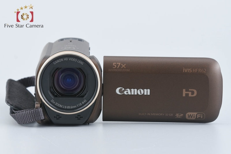 Canon iVIS HF R62 Brown Full HD Digital Camcorder