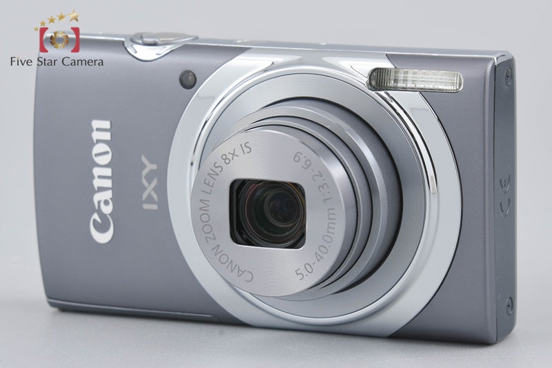 Canon 【中古】Canon キヤノン IXY 130 グレー コンパクトデジタルカメラ 元箱付き コンパクトデジタルカメラ