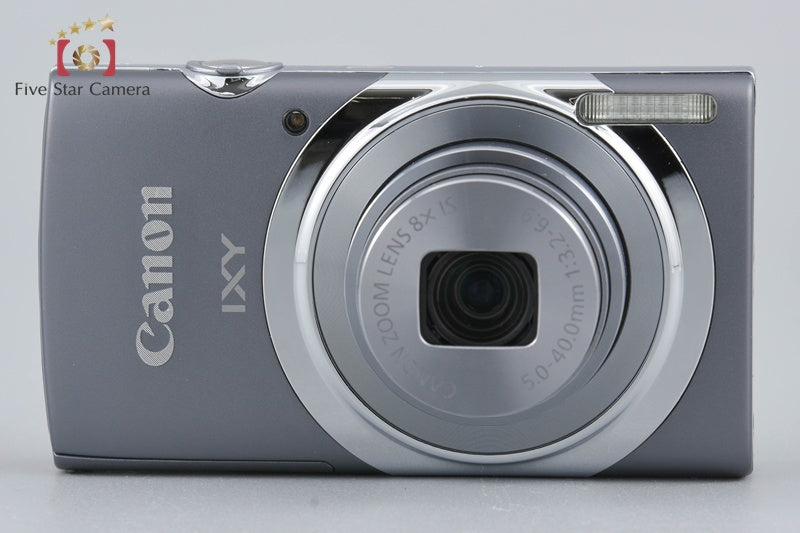 Canon 【中古】Canon キヤノン IXY 130 グレー コンパクトデジタルカメラ 元箱付き コンパクトデジタルカメラ