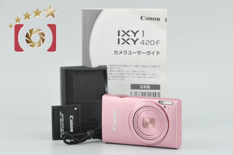Canon IXY 420F Pink 16.1 MP Digital Camera