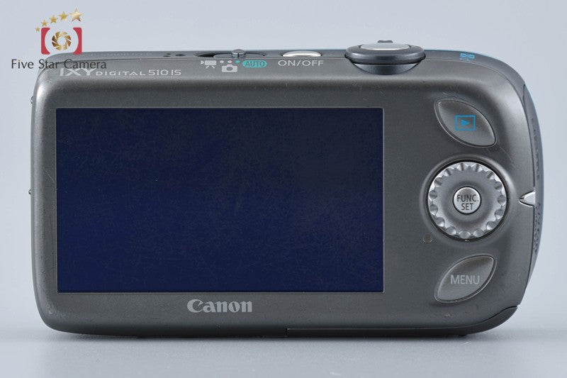 Canon IXY Digital 510 IS Blue 12.1 MP Digital Camera