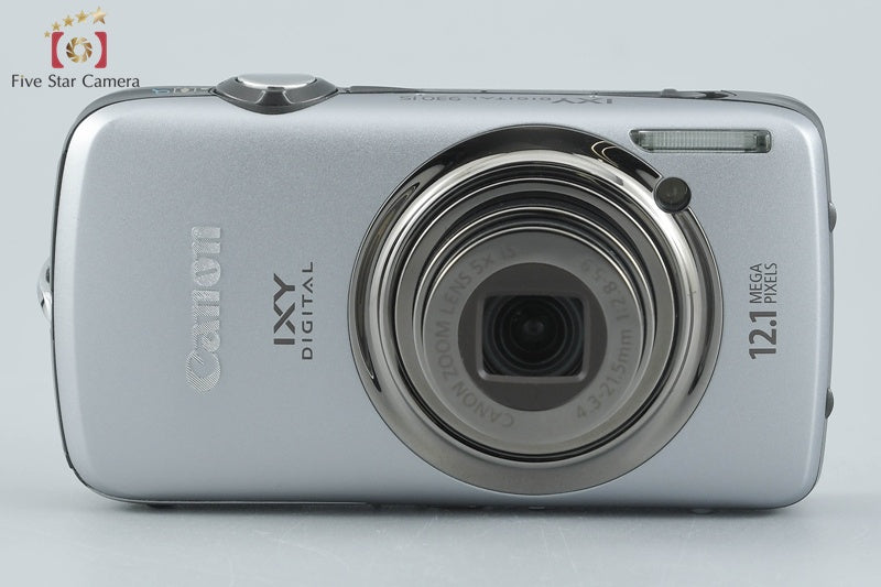 Canon IXY Digital 930 IS Silver 12.1 MP Digital Camera w/ Box
