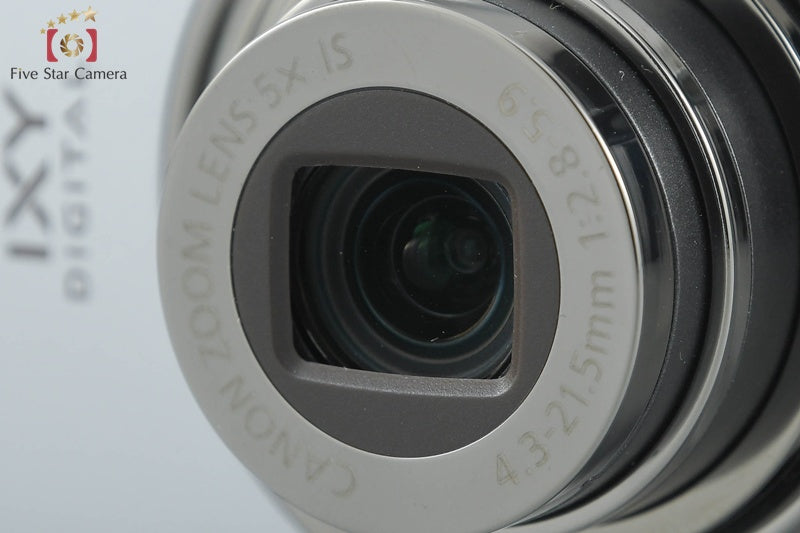 Canon IXY Digital 930 IS Silver 12.1 MP Digital Camera w/ Box