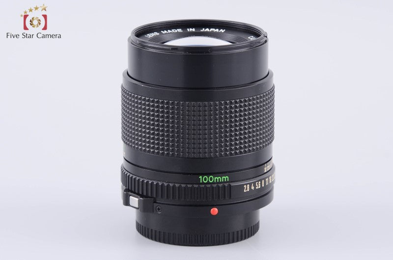 Canon New FD 100mm f/2.8