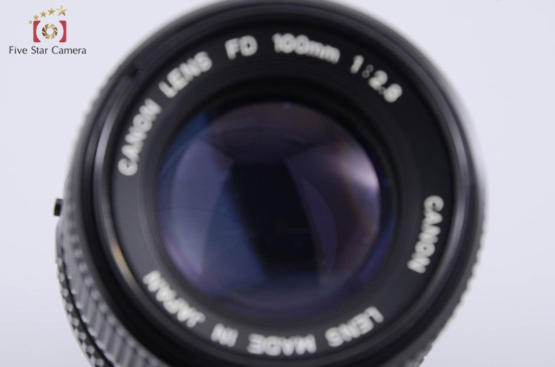 Canon New FD 100mm f/2.8