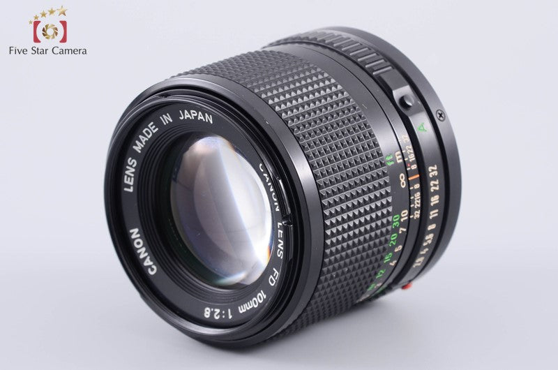 Canon New FD 100mm f/2.8