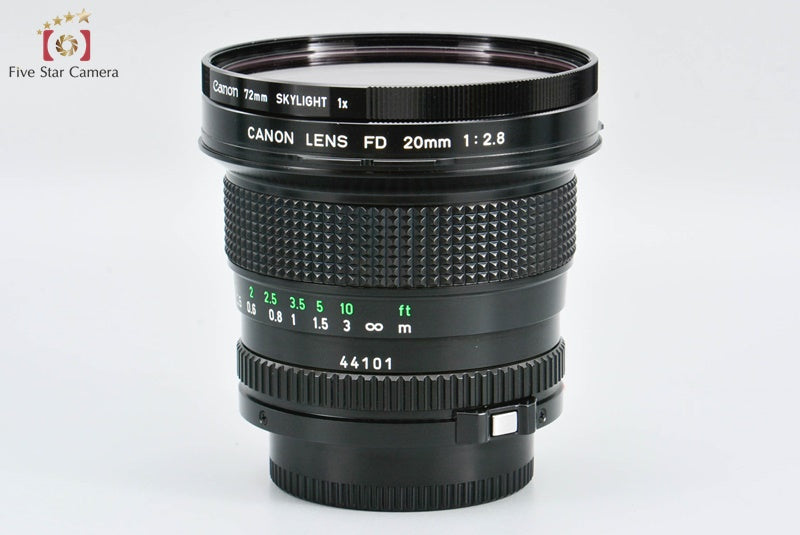 Canon New FD 20mm f/2.8