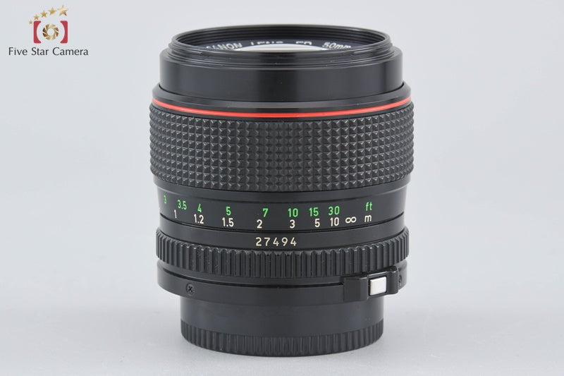 Canon New FD 50mm f/1.2 L