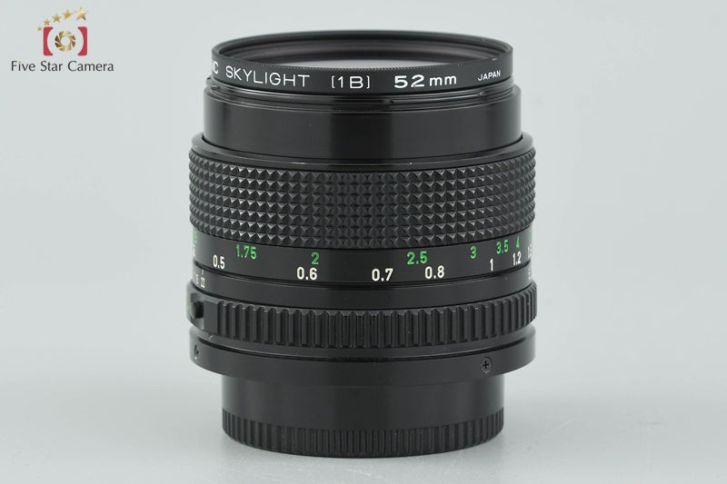 Canon New FD 50mm f/1.4