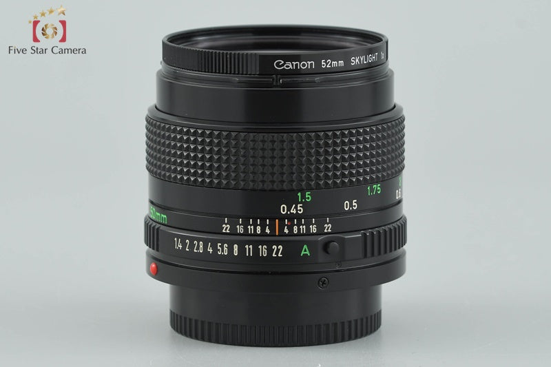 Canon New FD 50mm f/1.4