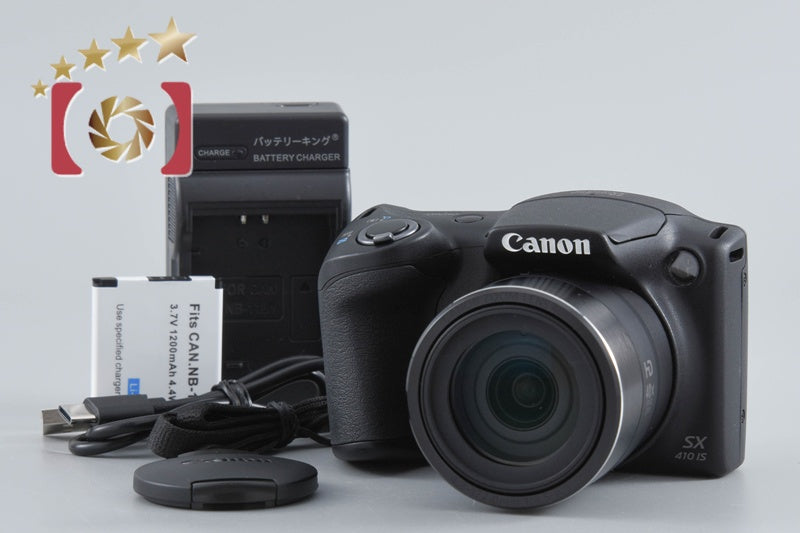 Canon PowerShot SX410 IS Black 20.0 MP Digital Camera [Very Good]