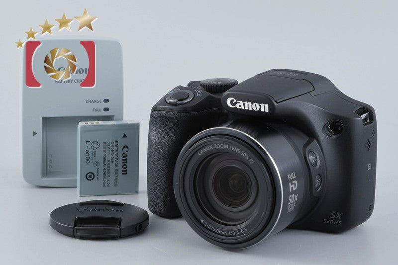 Canon PowerShot SX530 HS Black 16.0 MP Digital Camera [Very Good]