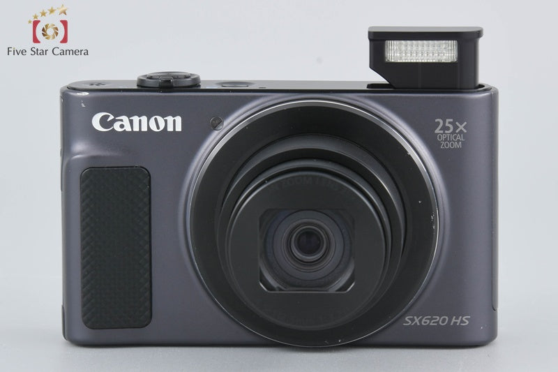 Canon 【中古】Canon キヤノン PowerShot SX620 HS ブラック コンパクトデジタルカメラ 元箱付き コンパクトデジタルカメラ