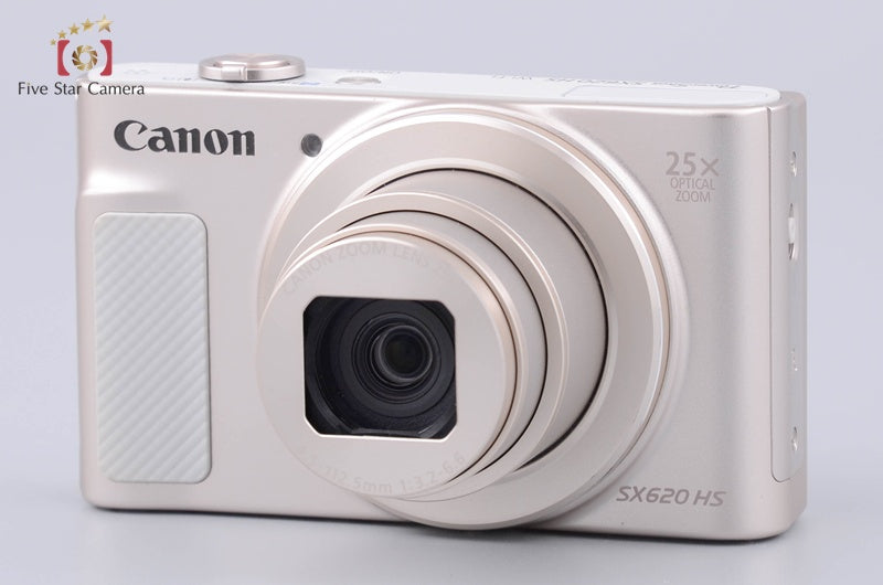 Canon PowerShot SX620 HS White 20.2 MP Digital Camera [Excellent]