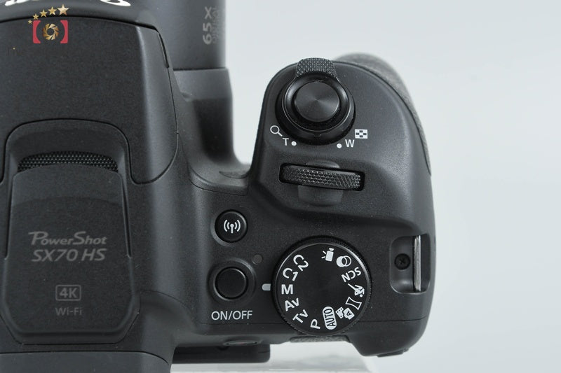 Canon PowerShot SX70 HS Black 20.3 MP Digital Camera w/ Box [Near Mint]