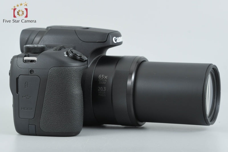 Canon PowerShot SX70 HS Black 20.3 MP Digital Camera w/ Box [Near Mint]