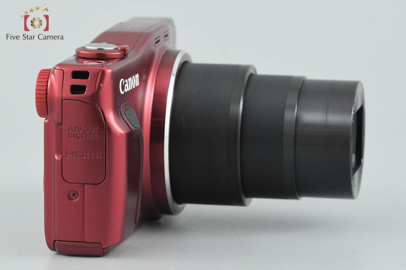 Canon PowerShot SX700 HS Red 16.1 MP Digital Camera