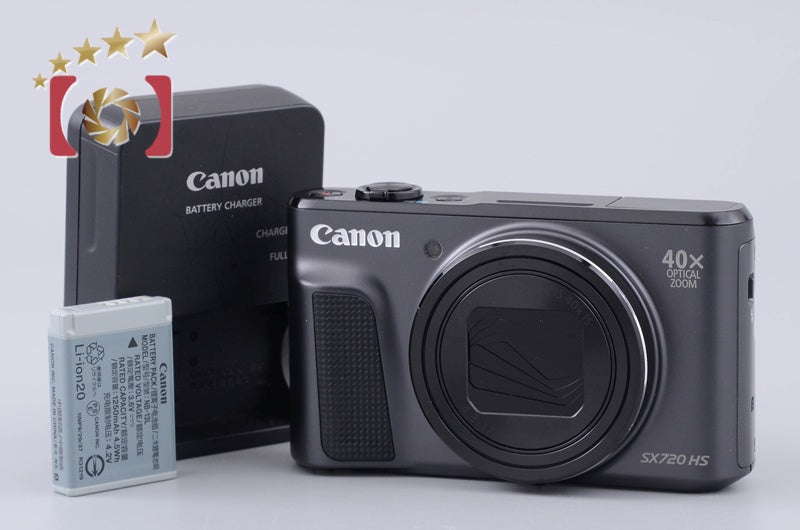 Canon PowerShot SX720 HS Black 20.3 MP Digital Camera [Excellent]