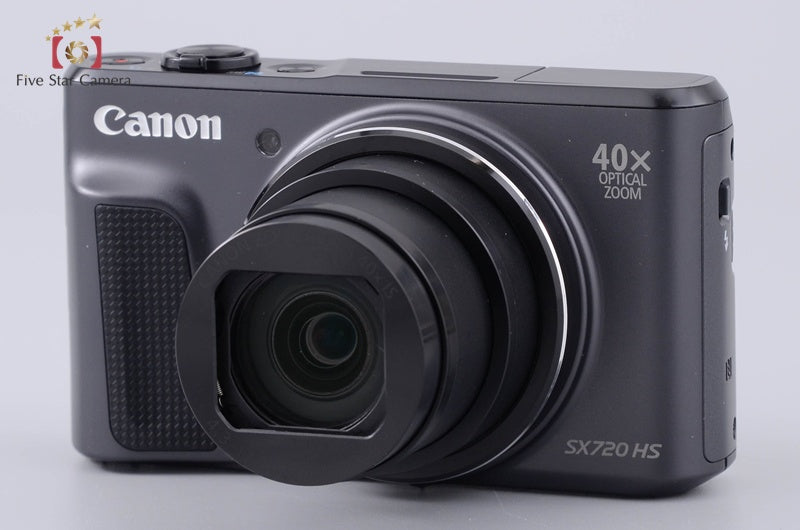 Canon PowerShot SX720 HS Black 20.3 MP Digital Camera [Excellent]