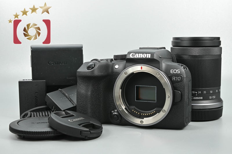 Canon EOS R10 24.2 MP Mirrorless Digital Camera RF-S 18-150 Lens