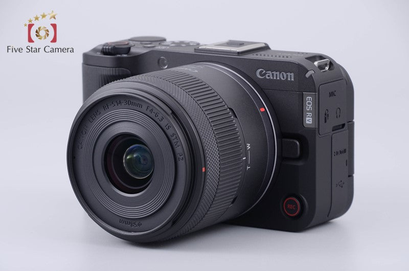 Canon EOS R50 Black 24.2 MP V RF-S 14-30 IS STM PZ Lens [Never Used]