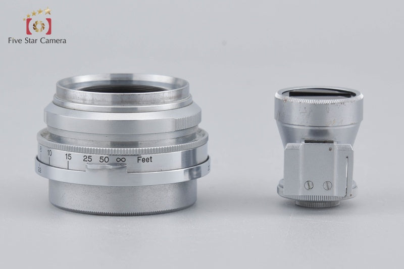 Canon Serenar 35mm f/3.2 L39 LTM Leica Thread Mount + 35mm Viewfinder