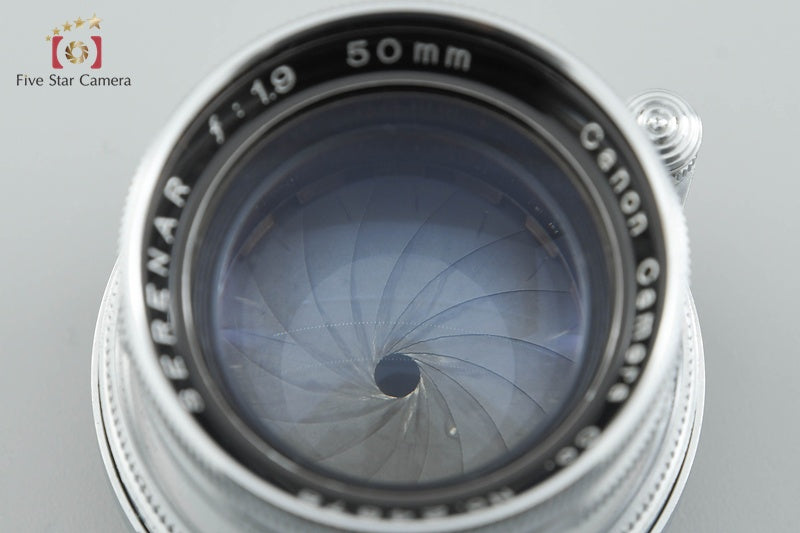 Canon Serenar 50mm f/1.9 Collapsible L39 LTM Leica Thread Mount [Very Good]