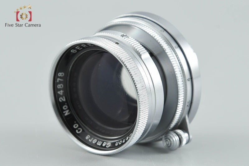 Canon Serenar 50mm f/1.9 Collapsible L39 LTM Leica Thread Mount [Very Good]
