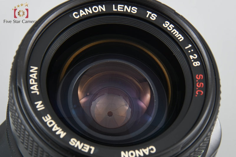 Canon TS 35mm f/2.8 S.S.C. Tilt Shift Lens [Near Mint]