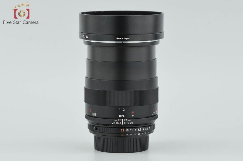 Carl Zeiss Makro-Planar 50mm f/2 ZF.2 T* for Nikon [Excellent]