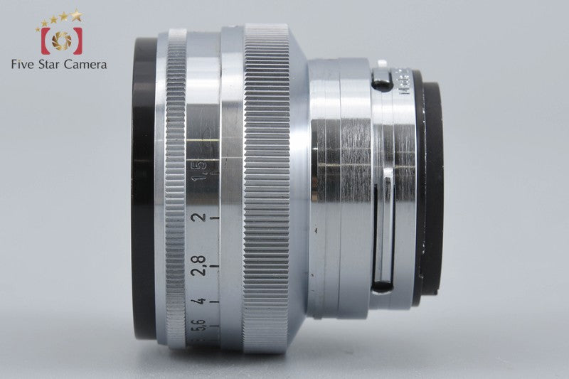 Carl Zeiss Sonnar 50mm f/1.5 Contax Mount