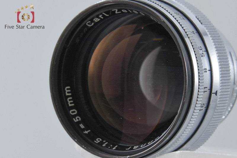 Carl Zeiss Sonnar 50mm f/1.5 Contax Mount