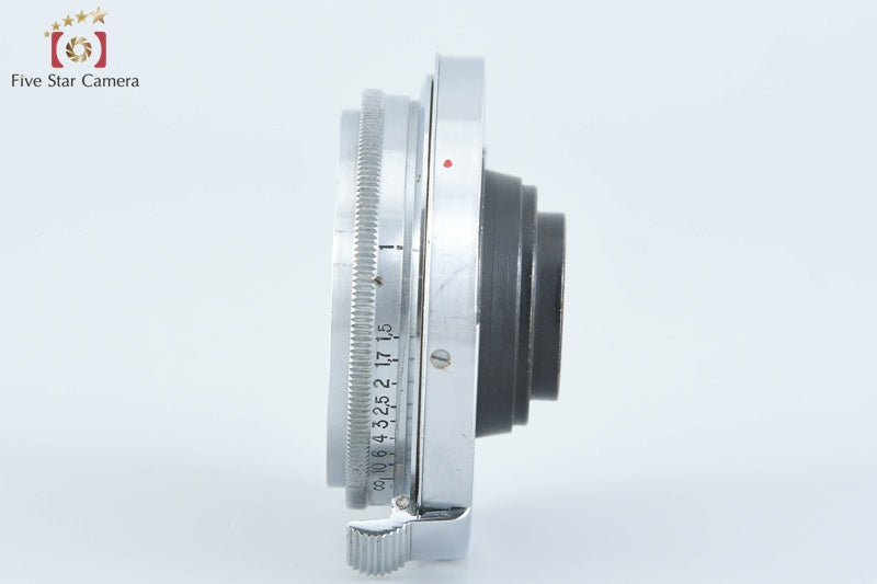 Carl Zeiss Jena Tessar 28mm f/8 for Contax Mount