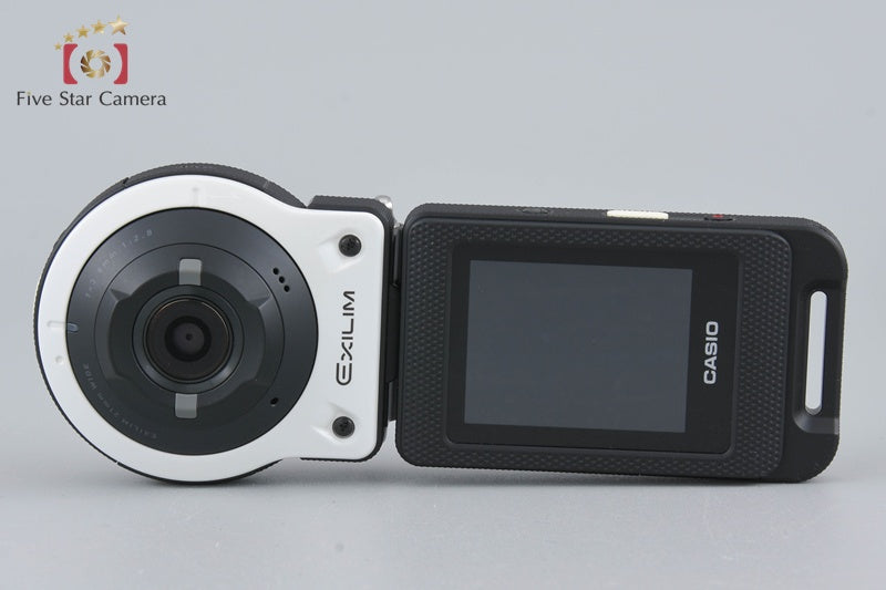 CASIO EXILIM EX-FR10 White 14.0 MP Digital Camera w/ Box [Near Mint]