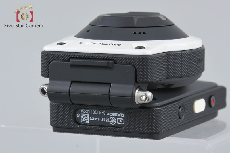 CASIO EXILIM EX-FR10 White 14.0 MP Digital Camera w/ Box [Near Mint]