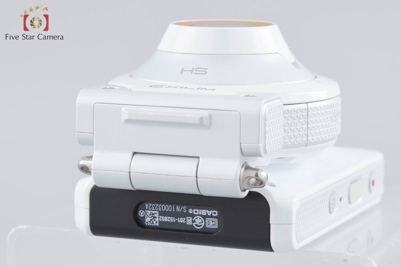 CASIO EXILIM EX-FR100L White 10.2 MP Digital Camera