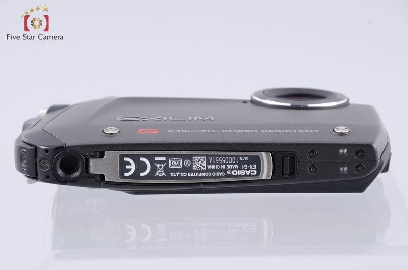 Casio EXILIM EX-G1 Black 12.1 MP Digital Camera w/ Box [Very Good]