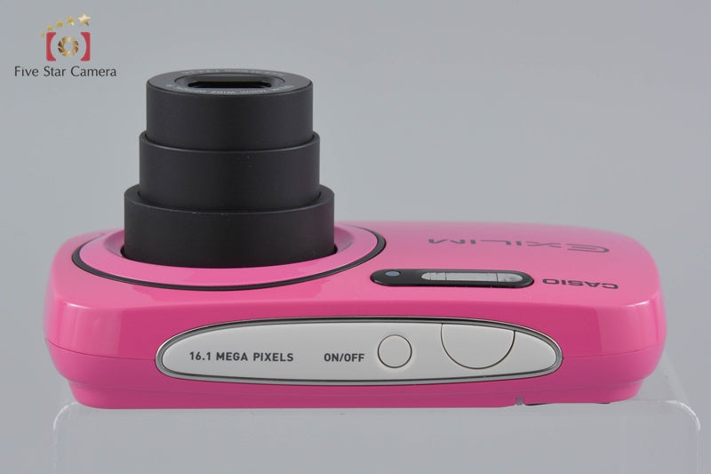CASIO EXILIM EX-N1 Pink 16.1 MP Digital Camera w/ Box [Near Mint]