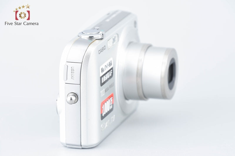 Casio EXILIM ZOOM EX-Z1050 Silver 10.1 MP Digital Camera w/ Box