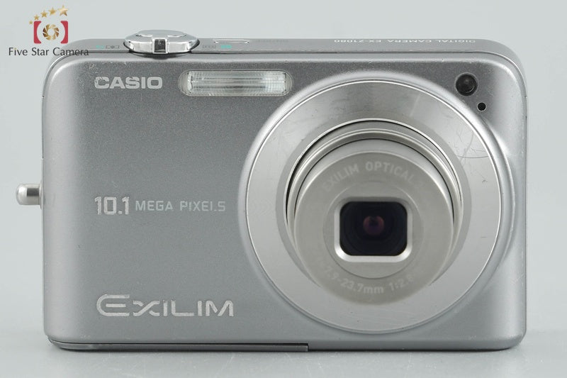 Casio EXILIM ZOOM EX-Z1080 Gray 10.1 MP Digital Camera [Very Good]