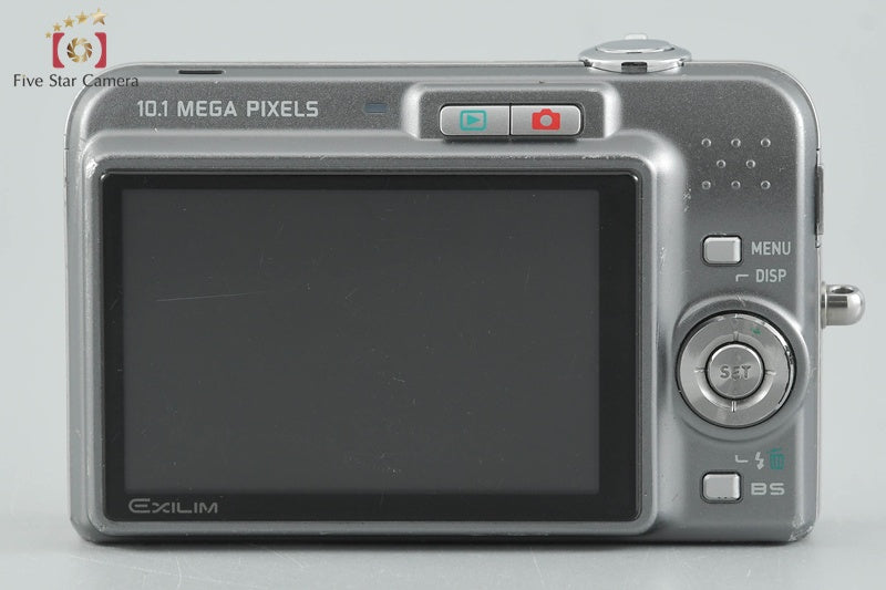 Casio EXILIM ZOOM EX-Z1080 Gray 10.1 MP Digital Camera [Very Good]