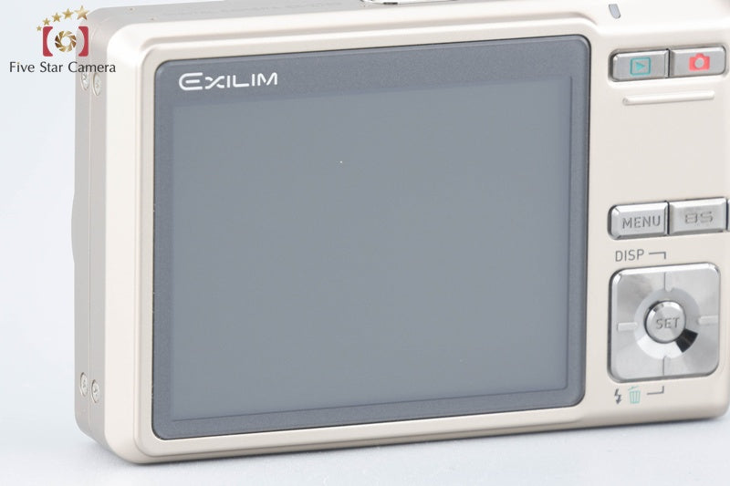 CASIO EXILIM EX-Z700 Gold 7.2 MP Digital Camera w/ Box [Very Good]