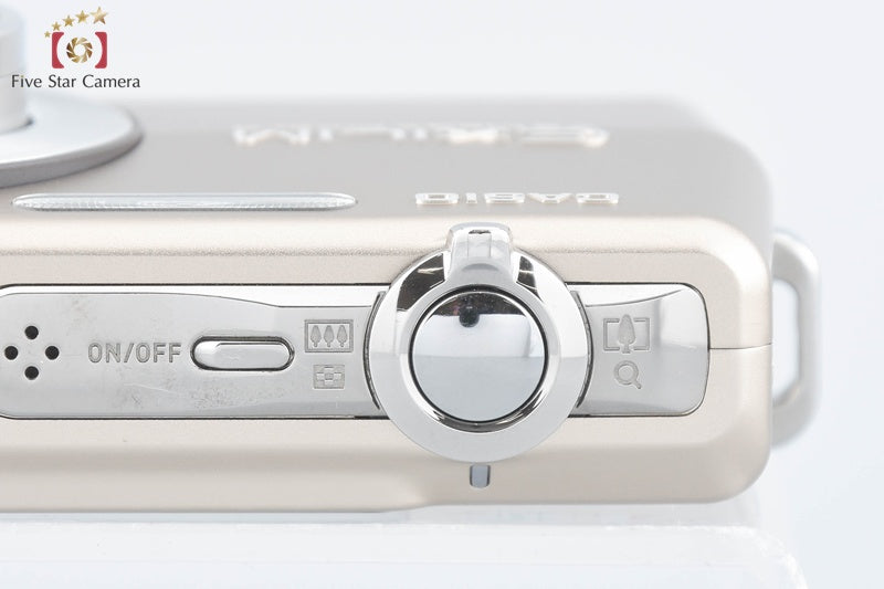 CASIO EXILIM EX-Z700 Gold 7.2 MP Digital Camera w/ Box [Very Good]