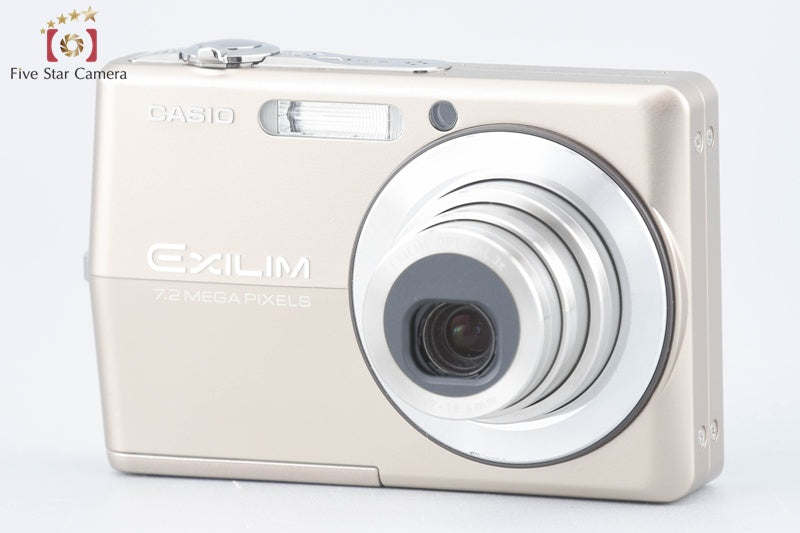 CASIO EXILIM EX-Z700 Gold 7.2 MP Digital Camera w/ Box [Very Good]
