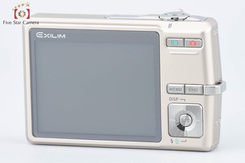 CASIO EXILIM EX-Z700 Gold 7.2 MP Digital Camera w/ Box [Very Good]